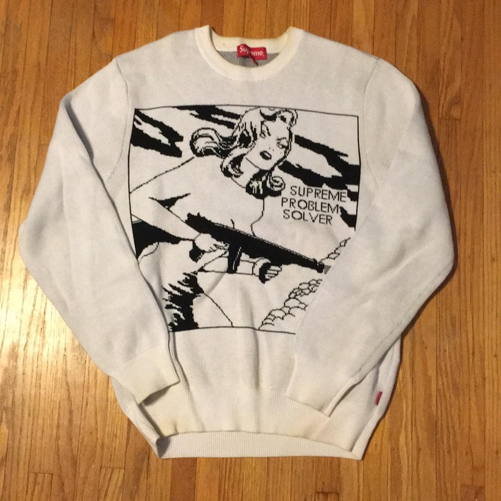 Supreme Problem Solver Sweater